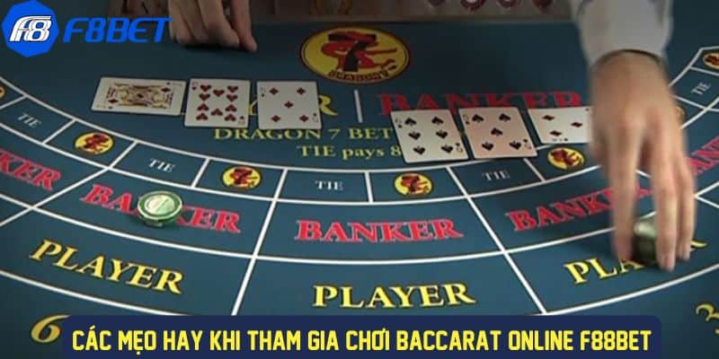 Mẹo hay khi tham gia cược baccarat f88bet